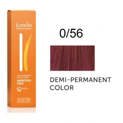 Крем-фарба Londa Professional без аміаку0/56 Червоно-фіолетовий 60 мл. Крем-фарба Londa Professional без аміаку0/56 Червоно-фіолетовий 60 мл.