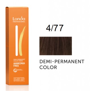 Крем-фарба Londa Professional без аміаку 4/77 Середньо-коричневий інтенсивно-коричневий 60 мл.