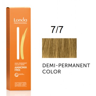 Крем-фарба Londa Professional без аміаку 7/7 Блонд коричневий 60 мл.