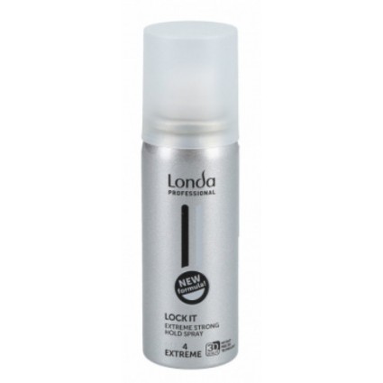 Лак для волосся екстремальної фіксації Londa Professional Lock It Extreme Strong Hold Spray 50 мл Лак для волосся екстремальної фіксації Londa Professional Lock It Extreme Strong Hold Spray 50 мл