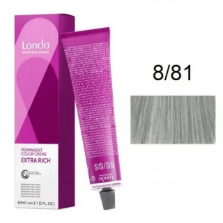 Крем-фарба для волосся Londacolor 8/81 Світлий блонд перлинно-попелястий 60 мл