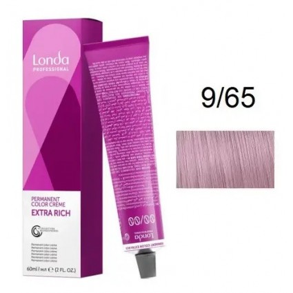 Крем-фарба для волосся Londacolor 9/65 Дуже світлий блондин фіолетово-червоний 60 мл.