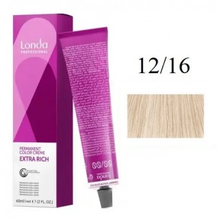Крем-фарба для волосся Londacolor 12/16 Спеціальний блонд попелясто-фіолетовий 60 мл