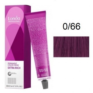 Крем-фарба для волосся Londacolor 0/66 Інтенсивний фіолетовий 60 мл