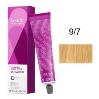Крем-фарба для волосся Londacolor 9/7 Яскравий коричневий блондин 60 мл