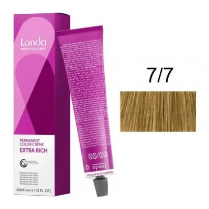 Крем-фарба для волосся Londacolor 7/7 Середній блондин коричневий 60 мл