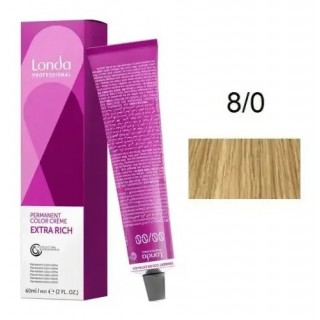 Крем-фарба для волосся Londacolor 8/0 Світлий блонд 60 мл