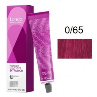 Крем-фарба для волосся Londacolor 0/65 Фіолетово-червоний 60 мл