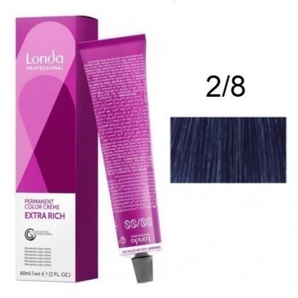 Крем-фарба для волосся Londacolor 2/8 Чорно-синій 60 мл