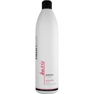 Кислотний шампунь Profistyle Basic Acidic Shampoo 1000 мл
