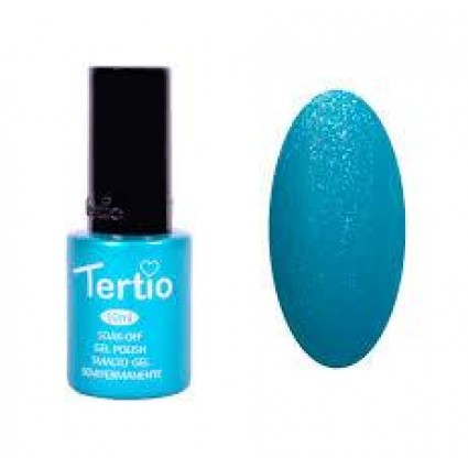 073 Гель-лак (колір тифані з мікроблоском) 10 мл Tertio