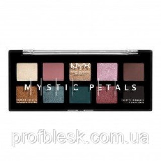 NYX Палетка теней Mystic Petals Shadow Palette №02 (Dark mystic) 8 г