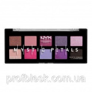 NYX Палетка теней Mystic Petals Shadow Palette №01 (Midnight orchid) 8 г