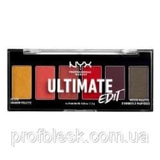 NYX Палетка теней Ultimate Edit №03 (Phoenix) 6*1.2 г