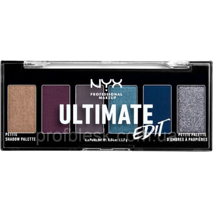 NYX Палетка теней Ultimate Edit №04 (Ash) 6*1.2 г