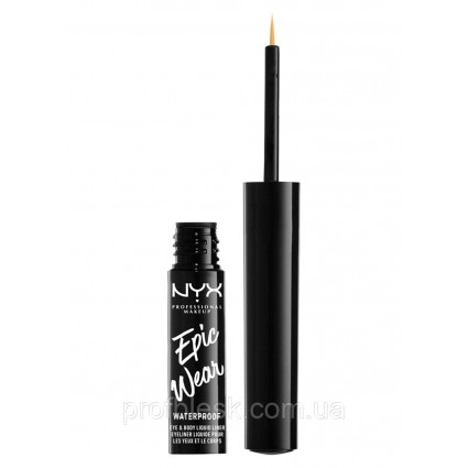 NYX Лайнер д/глаз Epic Wear Liquid Liner №08 (yellow) 3,5 мл