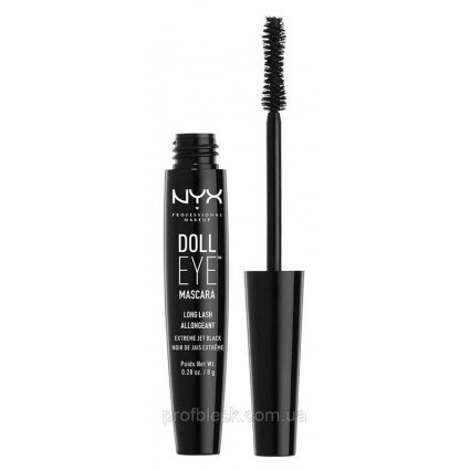 NYX Тушь Doll Eye Long Lash Black 8 г NYX Тушь Doll Eye Long Lash Black 8 г