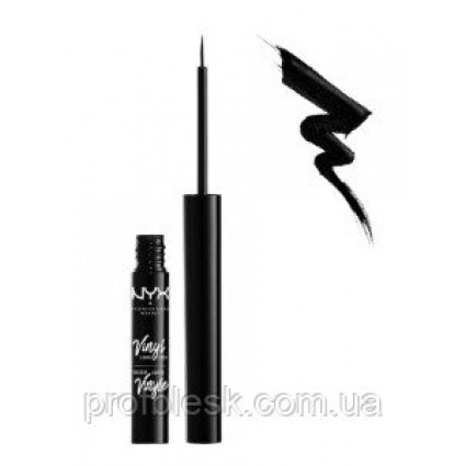NYX Подводка виниловая для век Vinyl LiquidLiner №01 (Black) 2 мл