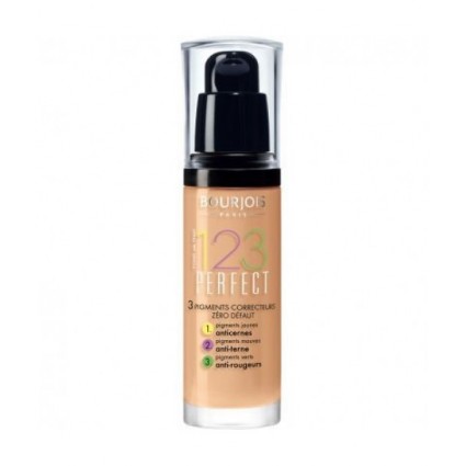 Тональна основа Bourjois 123 Perfect №55 (dark beige) 30 мл Тональна основа Bourjois 123 Perfect №55 (dark beige) 30 мл