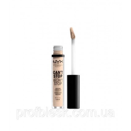 NYX Консилер Can't Stop Won't Stop №1,5 (Fair) 3,5 г NYX Консилер Can't Stop Won't Stop №1,5 (Fair) 3,5 г