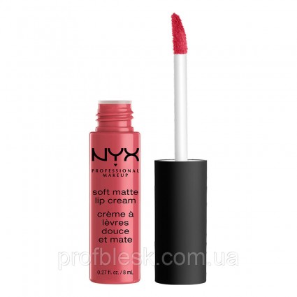 NYX Помада матовая Soft matte lip cream №08 (San Paulo) 8 мл NYX Помада матовая Soft matte lip cream №08 (San Paulo) 8 мл