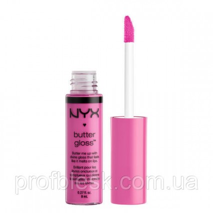 NYX Блеск Butter gloss №26 (cotton candy) 8 мл