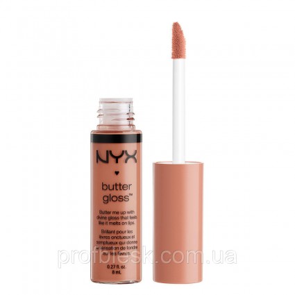 NYX Блеск Butter gloss №14 (madeleine) 8 мл