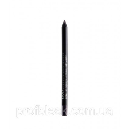 NYX Metallic Eye Pencil №06 (black metal)