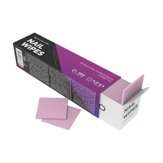 Серветки перфоровані безворсові Staleks Expert Nail Wipes 400 шт