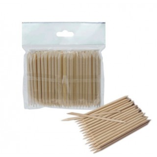 Апельсинова паличка STALEKS EXPERT дерев'яна 75 мм 100 шт