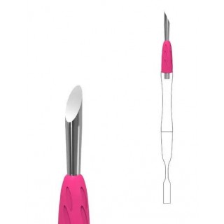 Робоча частина лопатки Staleks Pro Combo UNIQ 12 скошений пушер для манікюру та педикюру