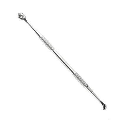 Ложка косметологич. двостороння EXPERT 20 TYPE 5 (Уно+вигнута голка Відаля)