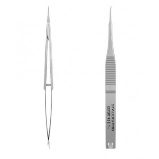 Твізери професійні з гачком для кутикули STALEKS PRO EXPERT 93 TYPE 1