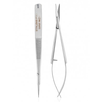 Твізери професійні для моделювання брів Staleks Pro Expert 92 Type 2 15 мм SE-91/2 Твізери професійні для моделювання брів Staleks Pro Expert 92 Type 2 15 мм SE-91/2