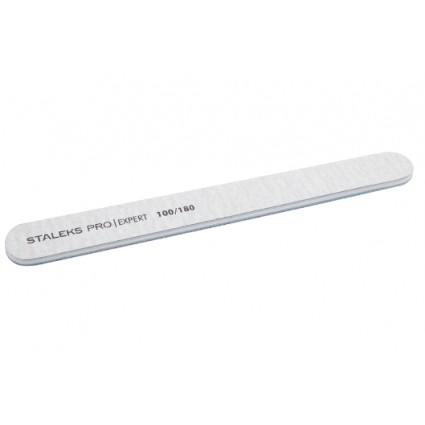 Пилка мінеральна Staleks Pro Expert 100/180 Пряма Пилка мінеральна Staleks Pro Expert 100/180 Пряма