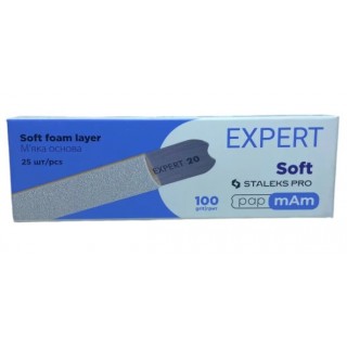 Файли змінні на дерев'яній основі Staleks Pro Expert papmAm 20/100 25 шт