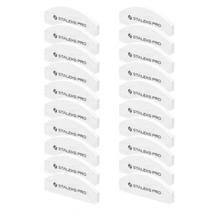 Баф шліфувальник півмісяць Staleks Pro mini EXPERT 41 100/180 грит 20 шт