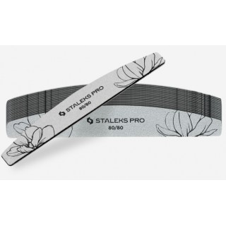 Пилка півмісяць мінеральна Staleks EXPERT 40 80/80 грит 1 шт