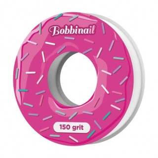 Змінний файл-стрічка білий в пластиковій котушці STALEKS PRO Expert Bobbinail 150 гріт 7 м