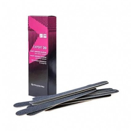 Набір змінних файлів для пилки прямої Staleks Pro Expert 20 180 грит 30 штук DFE-20-180