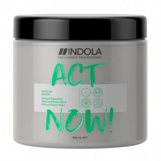 Машина відновлююча для пошкодженого волосся Indola Act Now Repair Mask 650 мл