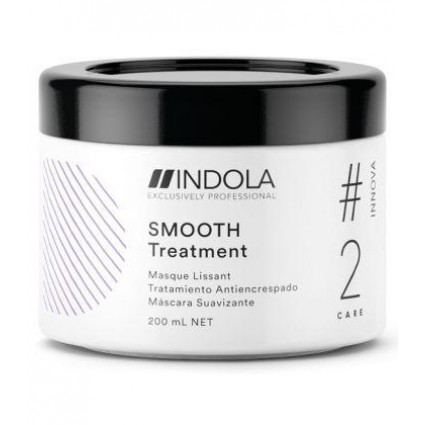 Маска для вирівнювання волосся Indola Smooth Treatment 200 мл Маска для вирівнювання волосся Indola Smooth Treatment 200 мл