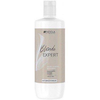 Шампунь для всіх типів білявого волосся Indola Blond Expert Care Insta Strong 1000мл Шампунь для всіх типів білявого волосся Indola Blond Expert Care Insta Strong 1000мл