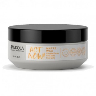 Матовий віск Indola Act Now Matte Wax 85 мл