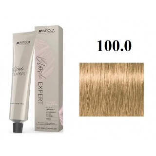 Стійка перманентна крем-фарба indola 100.0 Ультра натуральний блонд Blonde Expert 60 мл