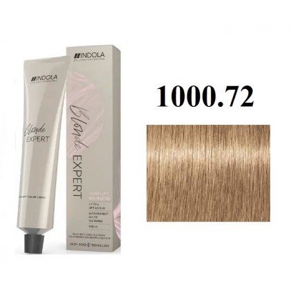 Стійка перманентна крем-фарба Indola 1000.72 Фіолетово-перлинний блонд 60 мл