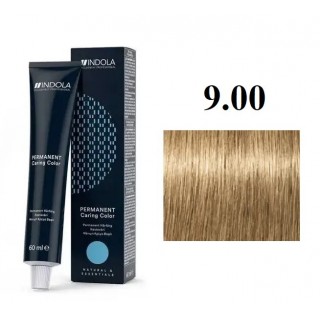 Стійка перманентна крем-фарба Indola 9.00 (9.0+) Світлий блонд інтенсивний натуральний 60 мл
