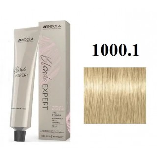 Стійка перманентна крем-фарба indola 1000.1 (H.1) Попелястий блондин 60 мл
