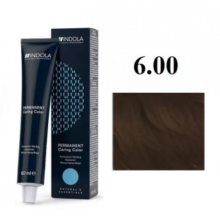 Стійка перманентна крем-фарба indola 6.00 (6.0+) Русявий інтенсивний натуральний 60 мл