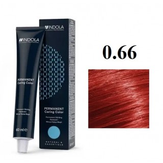 Стійка перманентна крем-фарба Indola 0.66 Червоний мікстон 60 мл